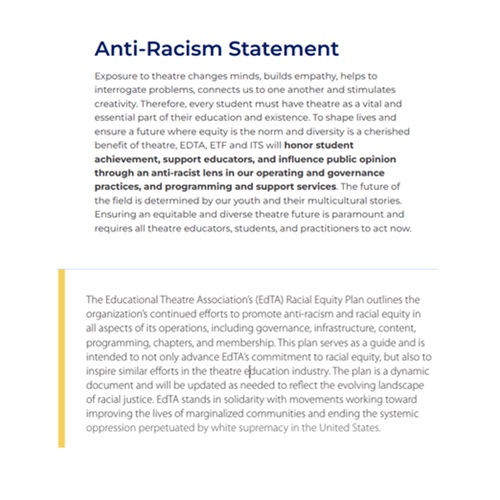 anti-racism statement