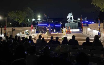 Arizona Officials, Families Honor Fallen Heroes At Peace Officers Memorial Service