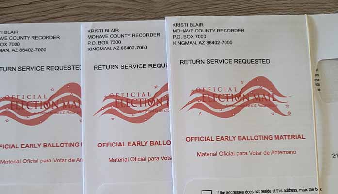 Arizona Voters Report Receiving Multiple Ballots Not Addressed to Them
