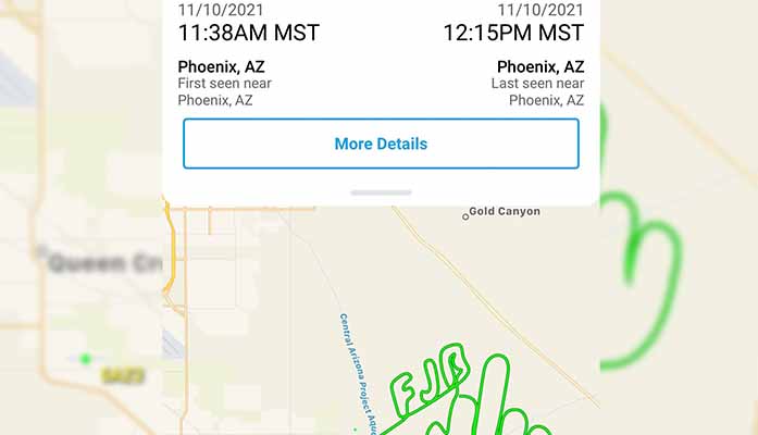 Phoenix Pilot’s Flight Path Drew ‘FJB’ And Middle Finger