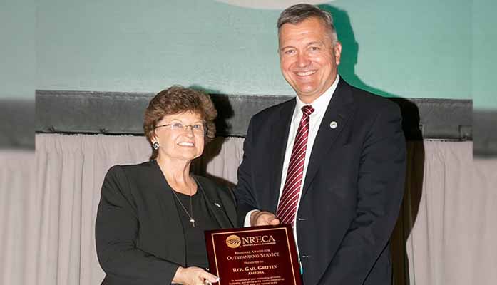 Rep. Gail Griffin Receives Outstanding Service Award