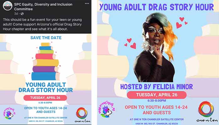 Scottsdale School District’s Diversity Leaders Promote Drag Queen Storytime After Accusing Black DJ of Blackface