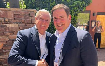Governor Ducey Shows Bipartisanship at Globalist Event In Sedona