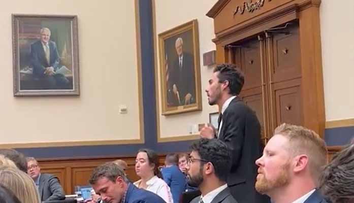 Gun Control Activist Invited by Democrats Shouts Down Congressman Biggs in Committee Hearing