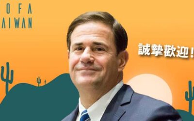 Arizona Governor Lands In Taiwan To Kick Off 5 Day Trade Mission
