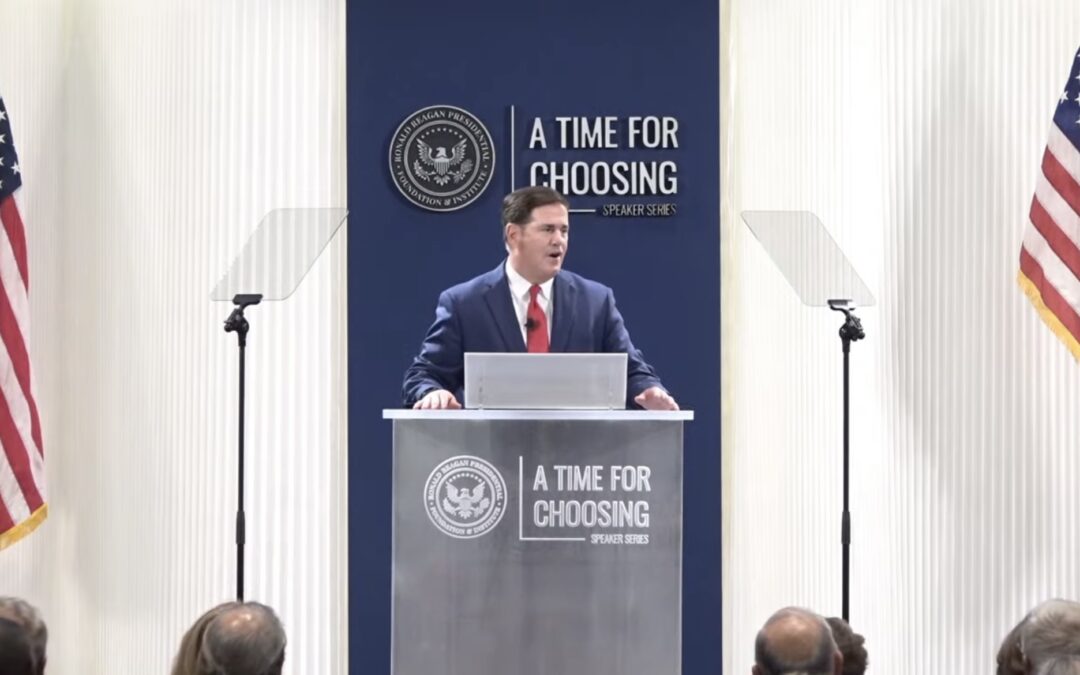 Ducey Featured As Speaker At Ronald Reagan Presidential Library