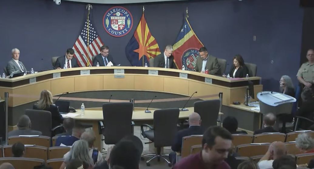 Maricopa County Ends Public Comments With Compliments From Democratic Activist