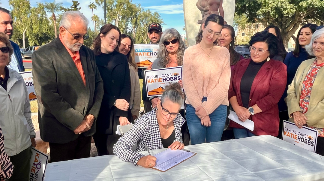 Hobbs Signs No Limits Abortion Ballot Measure Petition