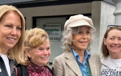 “Hanoi Jane” Fonda Stumps For Democrats Marsh And Gresham