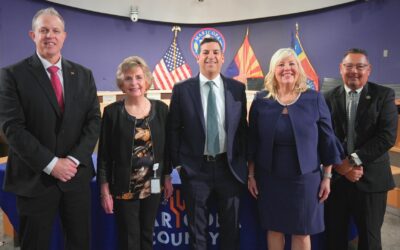 Maricopa County Board Of Supervisors Sworn In—Thomas Galvin Named Chairman
