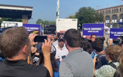 Ruben Gallego Booed Mercilessly During Iowa State Fair