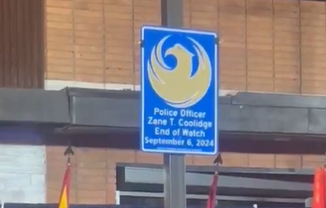 Phoenix Police Department Unveils Historical Marker For Fallen Officer