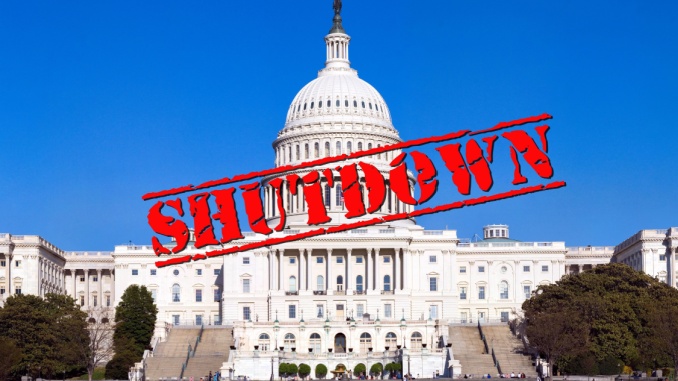 azfn-government-shutdown capitol building with shutdown stamp