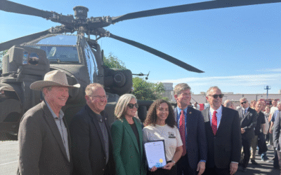 Bipartisan Gathering Marks 50th Anniversary Of Apache Helicopter’s First Flight