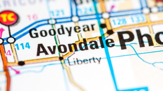 azfn-avondale Avondale on map