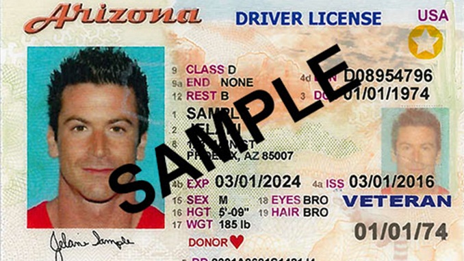 AZ-Real-ID Real ID sample