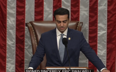 Arizona Congressman Formalizes Swalwell’s Resignation On House Floor