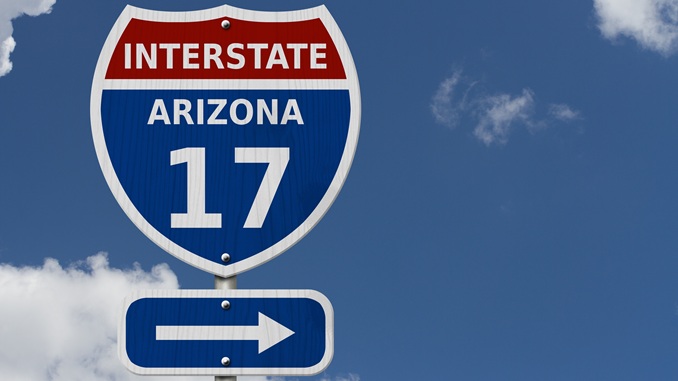 I-17 sign