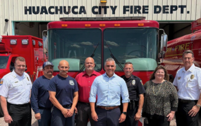 Ciscomani Champions $1.3 Million For New Huachuca City Fire Truck