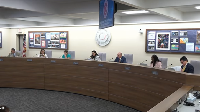 Chandler school board meeting